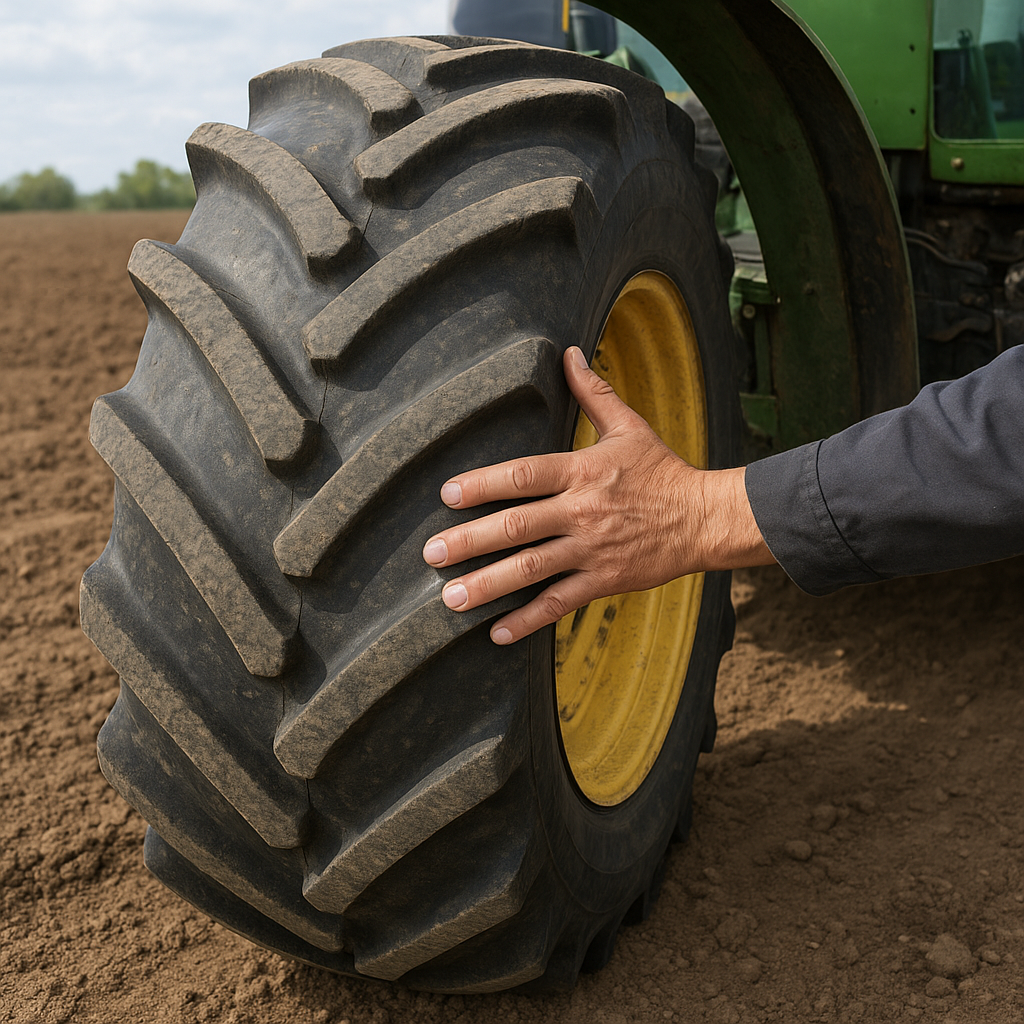 Jak zvýšit životnost pneumatik traktoru