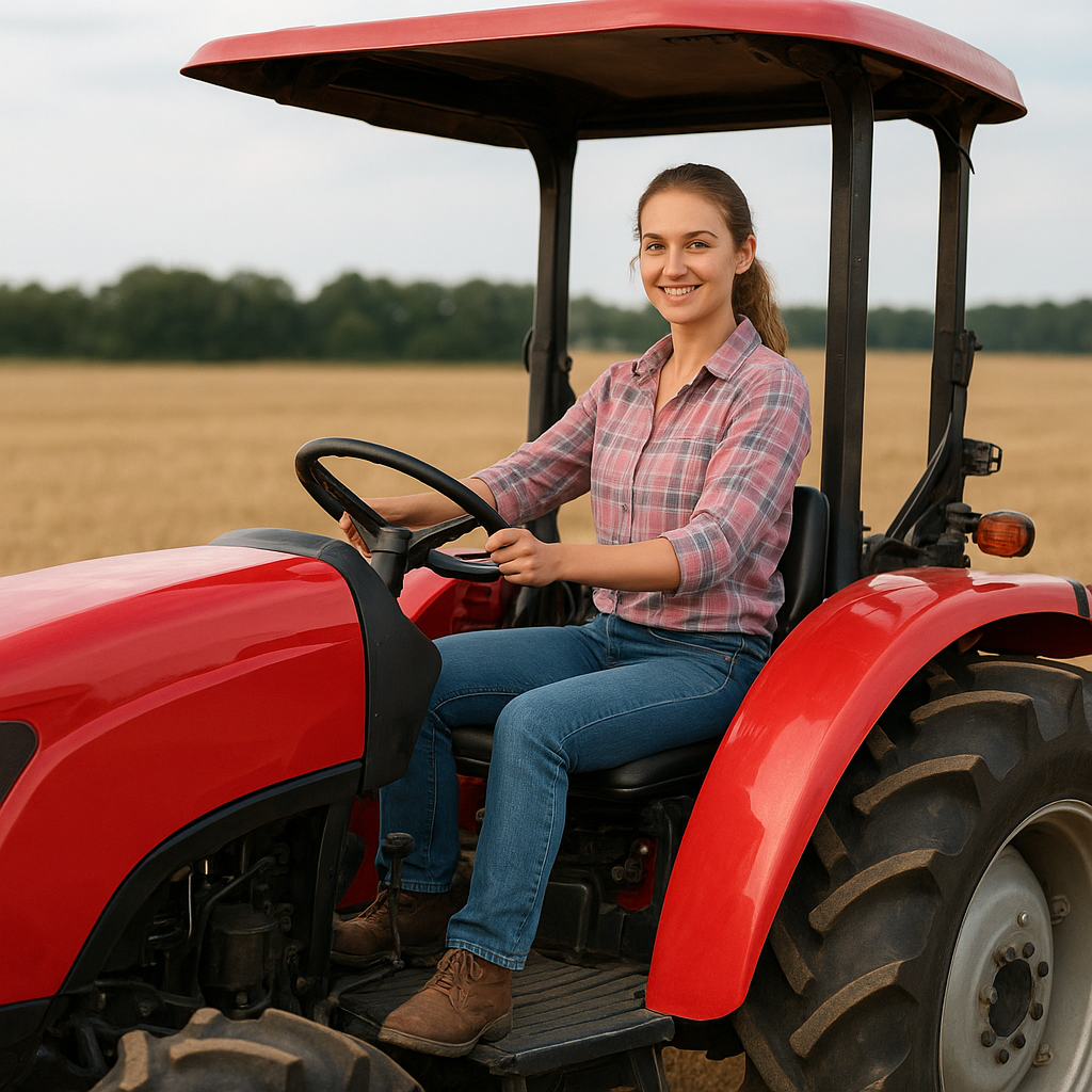 Traktory pro ženy – rostoucí trend