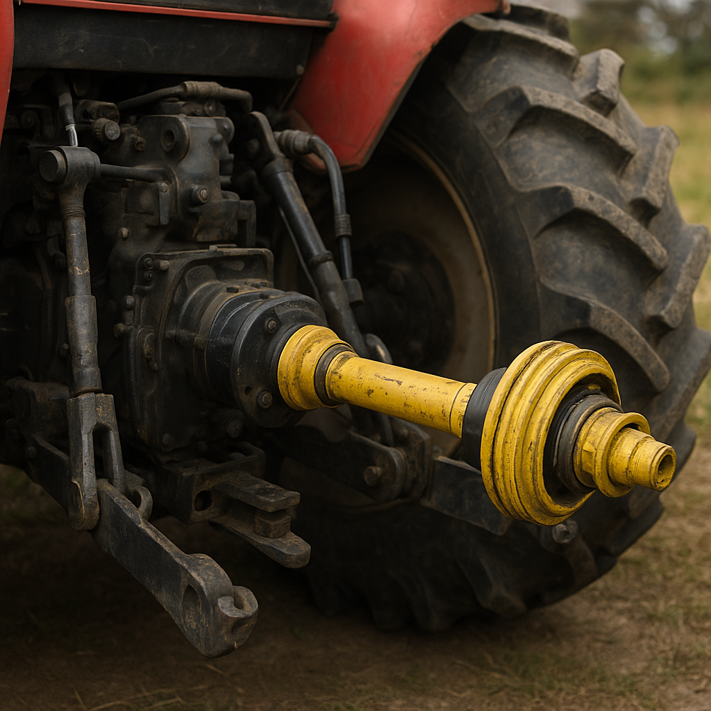 Jak funguje PTO – vývodový hřídel traktoru