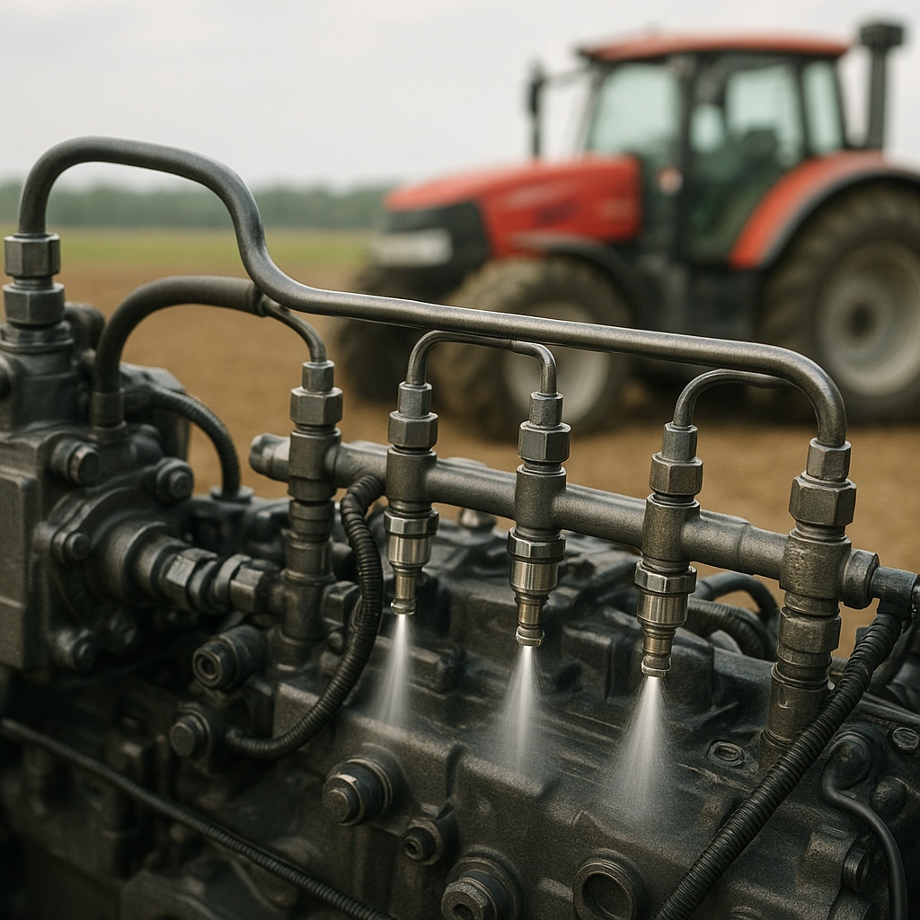 Jak funguje vstřikování paliva u traktorů