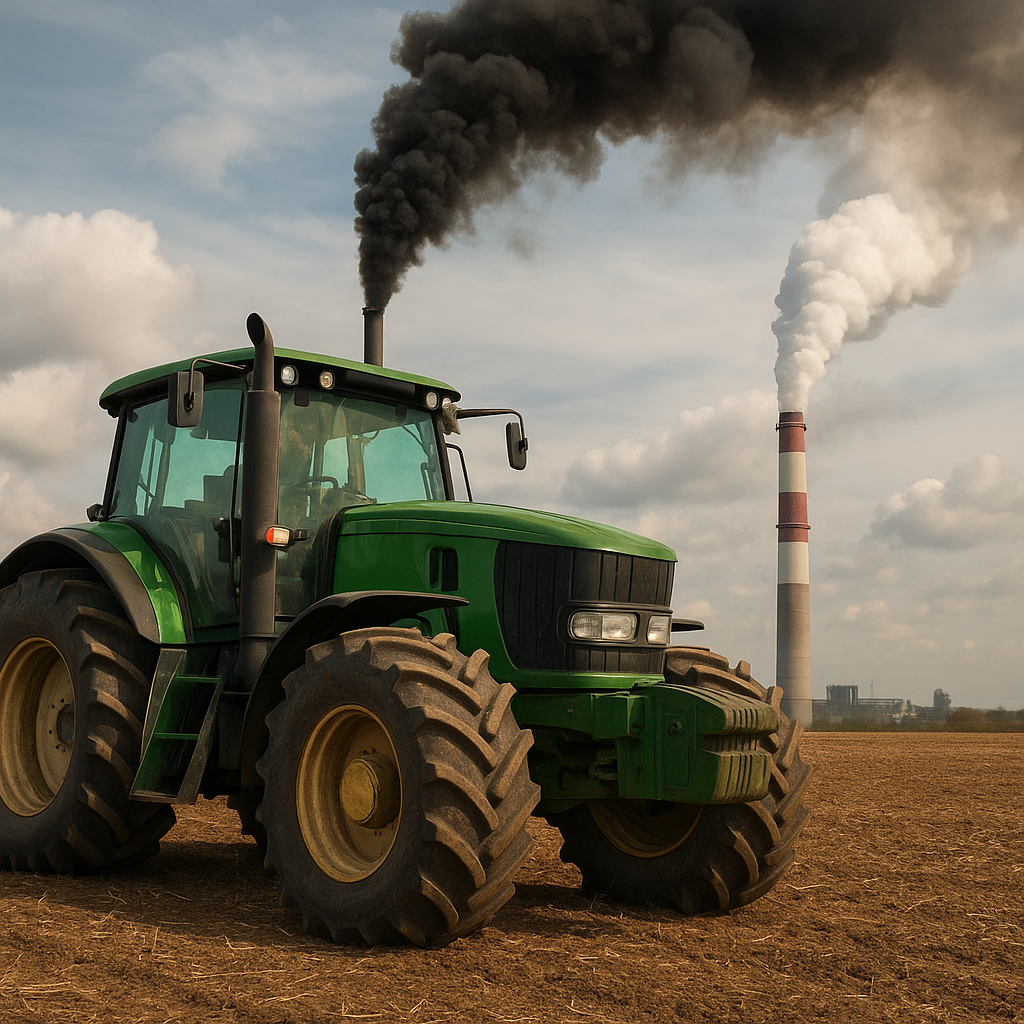 Traktory a regulace emisí