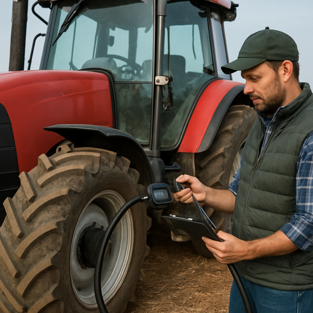 Jak správně měřit spotřebu paliva traktoru